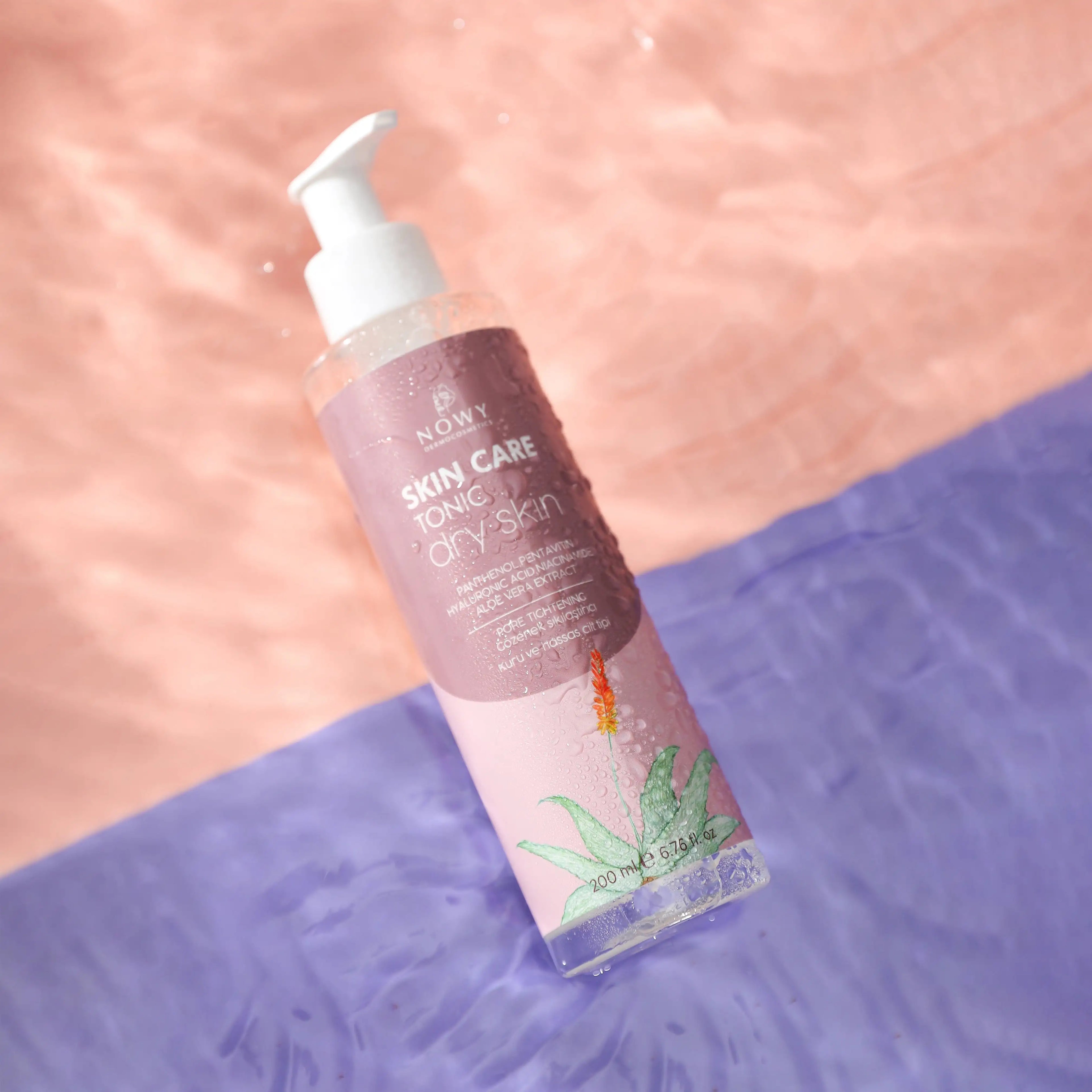 Aloe Vera Özlü Tonik - Kuru ve Hassas Ciltler İçin Gözenek Sıkılaştırıcı & Nem Dengeleyici 200ml