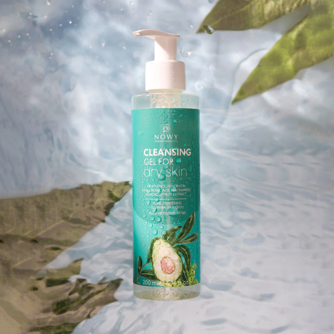 Avokado Özlü Yüz temizleme Jeli - Kuru ve Hassas Ciltler İçin Gözenek Sıkılaştırıcı & Nem Dengeleyici 200ml